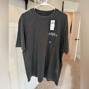 Abercrombie & Fitch Black Graphic Tee